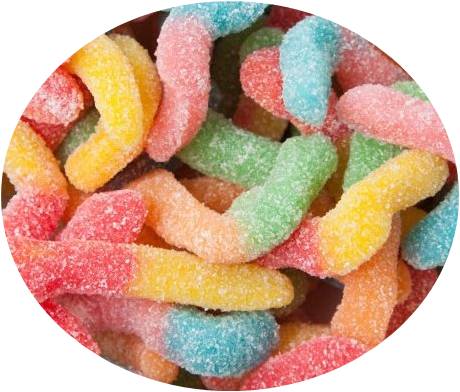 Sour Glo Worms